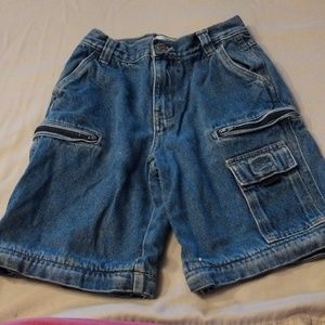 Arizona Denim cargo shorts boys size